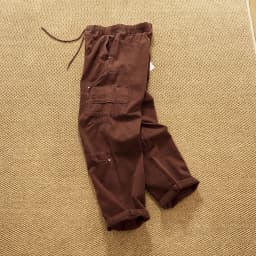 Retro heavy industry washing heavy splicing work pants for men's autumn and winter loose straight conical woodcut trousers
