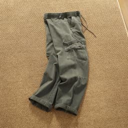 Retro heavy industry washing heavy splicing work pants for men's autumn and winter loose straight conical woodcut trousers