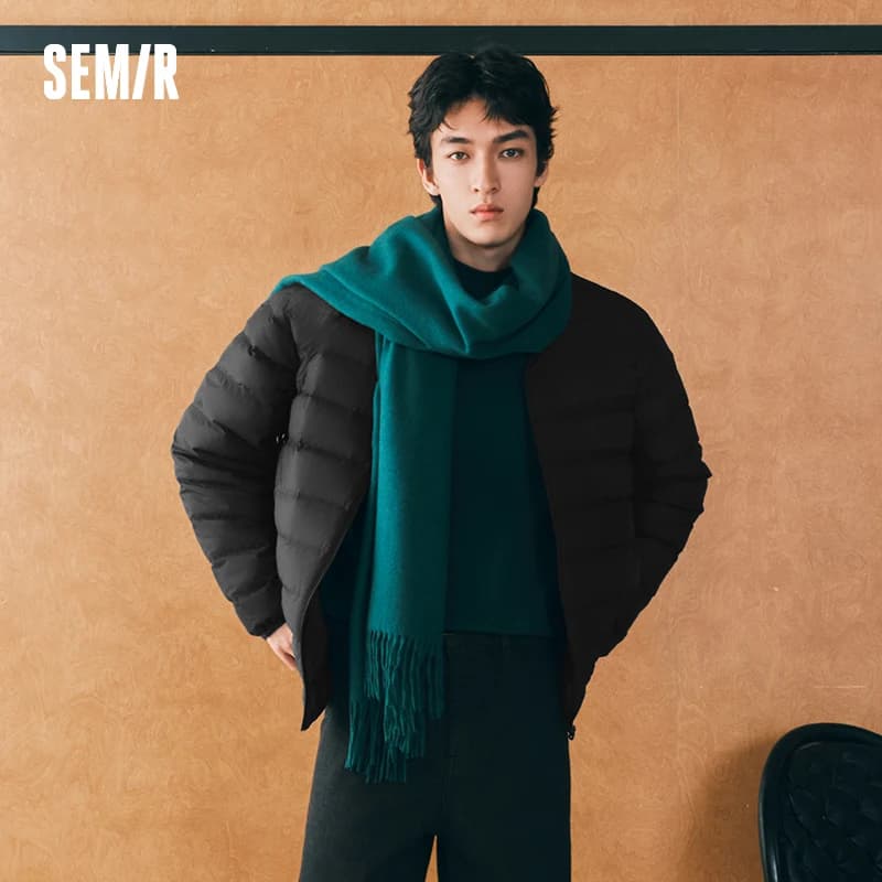 Semir Unisex Down Jacket Channel Quilting Waterproof Windproof Stain Resistant 90 Percent Down Fill Warm Insulation 2026 Winter