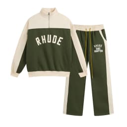 New Model Same Style Multi Color Rhude Sports Outfit High-quality Fleece Thick Comfortable Casual Suit Stock Now