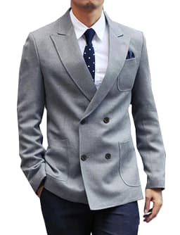 XS-6XL Wedding Men Suits Blazer Bridegroom Business Groom Wear Tuxedo Jacket Formal Party Double Breasted Peak Lapel One Coat