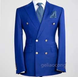 XS-6XL Wedding Men Suits Blazer Bridegroom Business Groom Wear Tuxedo Jacket Formal Party Double Breasted Peak Lapel One Coat
