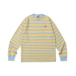Human Made New Stripe L/S T-Shirt Cityboy Style Heavy Cotton Top Streetwear
