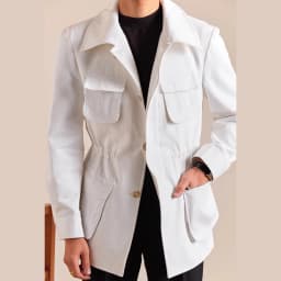 Spring Autumn Pure Cotton Italian Hunting Jacket Men's Retro Business Casual Jacket Top Quality Luxury Military Jacket Top Coat