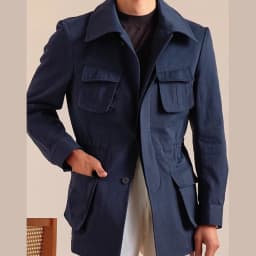 Spring Autumn Pure Cotton Italian Hunting Jacket Men's Retro Business Casual Jacket Top Quality Luxury Military Jacket Top Coat