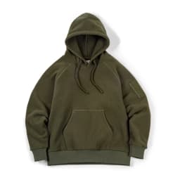 Maden 2024 Autumn Winter Casual Heavyweight Hoodie Men's Black Versatile Thickened Fleece Pullover Loose Warm Hooded Sweatshirt