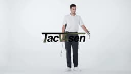 TACVASEN Men's Winter Golf Pants Fleece Lined Warm Stretch Straight Leg Business Casual Work Travel Trousers with Pockets