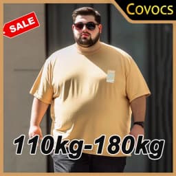 Men Plus Size Cotton T-Shirt 6XL 7XL Oversized Short-sleeved Tees 110-180kg Summer Running Gym Top Fashion Graphic Shirt Clothes