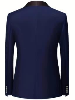 Men's 3pcs Suit Set, Jacket + Vest + Pants, Fashionable High-Quality, Suitable for Weddings, Parties and Formal Occasions