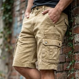 KIDWHXR Man Denim Short Summer Streetwear Simple Solid Washed Men Shorts Retro Loose Straight Pocket Outdoor Casual Male Shorts
