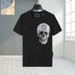 2026 Summer Light Luxury Men's Pure Cotton T-shirt Classic Daily Casual Top Men's and Women's High Street Sports Short Sleeve
