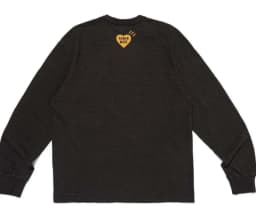 2026 New Human Made Logo Print Crewneck Long Sleeve T Shirt Couple Unisex Top