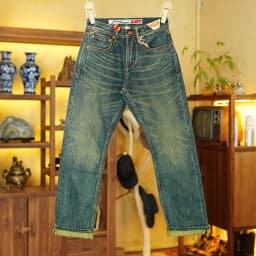 22oz Heavyweight Selvedge Denim Jeans Cotton Washed Men's Regular Straight American Retro Casual Autumn Winter Thick Pants 5KM
