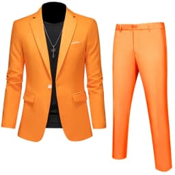 Plus Size 6XL 5XL Men's Suit Coat+2 Piece Pants/Business Fashion Office Dress/Slim Fit High Quality Groom Wedding Dress Suit Set
