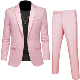 Plus Size 6XL 5XL Men's Suit Coat+2 Piece Pants/Business Fashion Office Dress/Slim Fit High Quality Groom Wedding Dress Suit Set