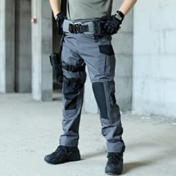 Men Cargo Pants Tactics Wear Resistant Multiple Pockets Military Tactical Pants Casual Spring Autumn Men's Trousers Hiking