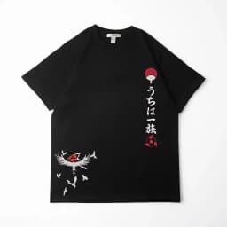 Men Washed Anime Naruto Print T Shirt Hip Hop Streetwear T-Shirt Harajuku Cotton Short Sleeve Casual Tshirt Summer Tops Tees