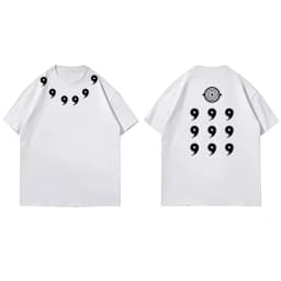 Men Washed Anime Naruto Print T Shirt Hip Hop Streetwear T-Shirt Harajuku Cotton Short Sleeve Casual Tshirt Summer Tops Tees