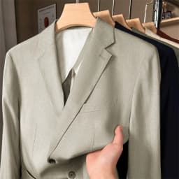 Mens Linen Blazer Unstructured Summer Jacket Quiet Luxury Smart Casual Lightweight Resort Wear Breathable Cooling Lyocell Coat