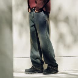 Semir Jeans Men Vintage Washed Whiskered Loose Fit Straight Leg Classic Casual Pants 2025 Autumn Winter