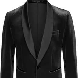 Jacket 1 PCS Velvet Men's Suit Tuxedo Shawl Lapel For Formal Wedding Slim Fit Male Fashion Jacket Business Groom