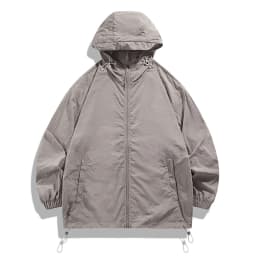 UPF50+ UV Protection Skin Coats Men/Women Unisex Summer Windbreaker Lightweight Windshield UV Hood Jacket Plus Size 5XL 6XL