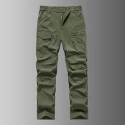Men's Quick Dry Cargo Pants with Zip Pockets Plus Size L-8XL 150KG Summer Ice Silk Cooled Sweatpants Loose Fit Straight Trousers