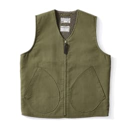 OK0403 Lamb Fleece Vest Men Winter Thicken Sport Outwear Keep Warm Zipper Pocket Decoration Solid Color Waistcoat