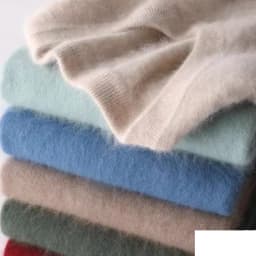 Men's 100% Pure Mink Cashmere Sweater V-neck Pullover Knit Bottoming Shirt Autumn And Winter New Long-Sleeve High-End Mink Tops