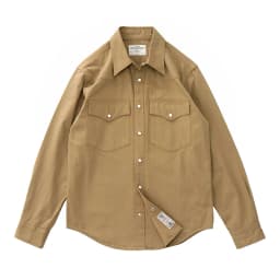 Cargo shirt men long sleeve May Khaki American vintage fit tough guy Spring and autumn with a casual shirt jacket