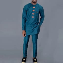 New 2Pc Luxury African Traditional Men's Clothing Elegant Full Suits Male Pant Sets To Dress Native Outfit Ethnic Dashiki Kaftan