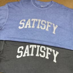 Satisfy Running AuraLite South French Washed Batik Jogging Cross Country Alphabet T-Shirt