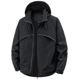 Jacket Men's Spring Autumn New Men Jacket Solid Color Hooded Jackets Casual Coat Men's Business Coats Size M-7XL 8XL Hat Detacha