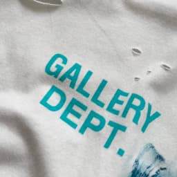 High Quality Designer GALLERY DEPT Long sleeved T-shirt 100% cotton men's and women's Vintage Printed High Street Trendy Fashion Hip Hop T-shirt