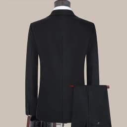 Suit Outdoors Korean Fashion Version of Slim-fit Work Clothes Fashion Business Men Casual Wedding Gentleman (Blazer+Vest+Pants)