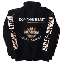 Harley Davidson Man Racing Jacket Autumn Winter Embroidery Thick Coat Outdoor Keep Warm Lady Motorcycle Cycling Uniform Jacket