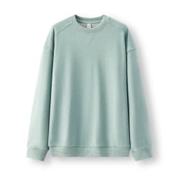Semir Pullover Men Solid Color Simple Versatile 2025 New Spring Long Sleeve Top Casual Round Neck Top