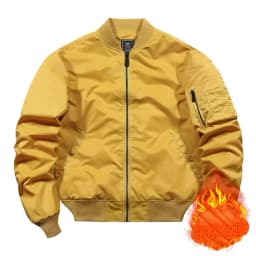 Jacket Men Vintage Motorcycle Military Coat Spring Winter Padded Casual Pilot Clothing 4XL 5XL Solid Stand Collar