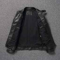 2025 New Leather Jacket Top Layer 100% Cowhide Leather Clothes Men's Stand Collar Motorcycle Clothes  Autumn Winter Plus Size