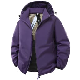 Jacket Men's Spring Autumn New Men Jacket Solid Color Hooded Jackets Casual Coat Men's Business Coats Size M-5XL 6XL Hat Detacha