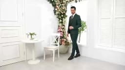 Casual Jacket Vest Pants 3Pcs Elegant Pink Wedding Suits for Men Slim Fit Notch Lapel Blazer Best Man Groom Suit Male Tuxedo Set