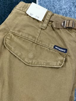Paris Buckle Heavyweight 100% Cotton Canvas Workwear Pants Men's Multi Pocket Straight Loose Autumn Thick American Casual Retro