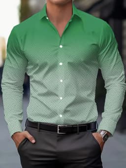 Suit shirt pink black white casual outdoor solid color striped comfortable soft lapel men's tops office plus size 2024