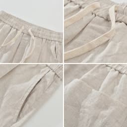 Summer New Casual Breathable Pure Linen Shorts for Men Clothing Straight Solid Color Summer Pants EC1362