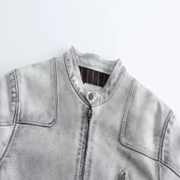 Vintage Distressed Genuine Leather Jacket Men Retro Dirty Finish Stand Collar Classic Real Cowhide Leather Coat Fashion Casual D
