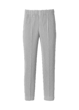 Miyake High Quality Loose Leggings Men's Wrinkled Casual Western Pants Straight Tube Mid Seam Pants Japanese Streetwear