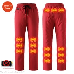 New USB 15 Zone Intelligent Heating Pants Winter Outdoor Cold Resistance Warmth Retention Thickened Cycling (No Power Bank)