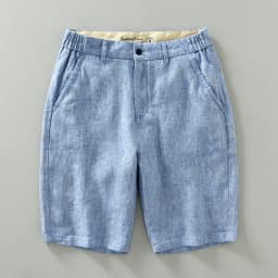 Summer New Simple Breathable Pure Linen Shorts for Men Clothing Straight Solid Color Summer Pants EC1339