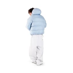 Y2K Protect Down Jacket Retro Reversible Hooded Couples Coat American High Street Hip Hop Streetwear Unisex Casual Puffer Jacket