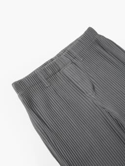 Miyake Pleated Men Pants Casual Loose Wide Leg Draped Trousers Business Casual Daily Wear